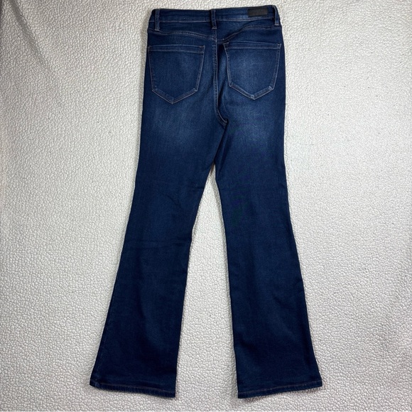Nicole Miller NY SOHO High Rise Bootcut Women Size 8 Stretch Dark Wash Blue Jean - Picture 12 of 15